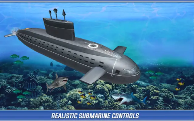 Army Submarine Transport Sim android App screenshot 0